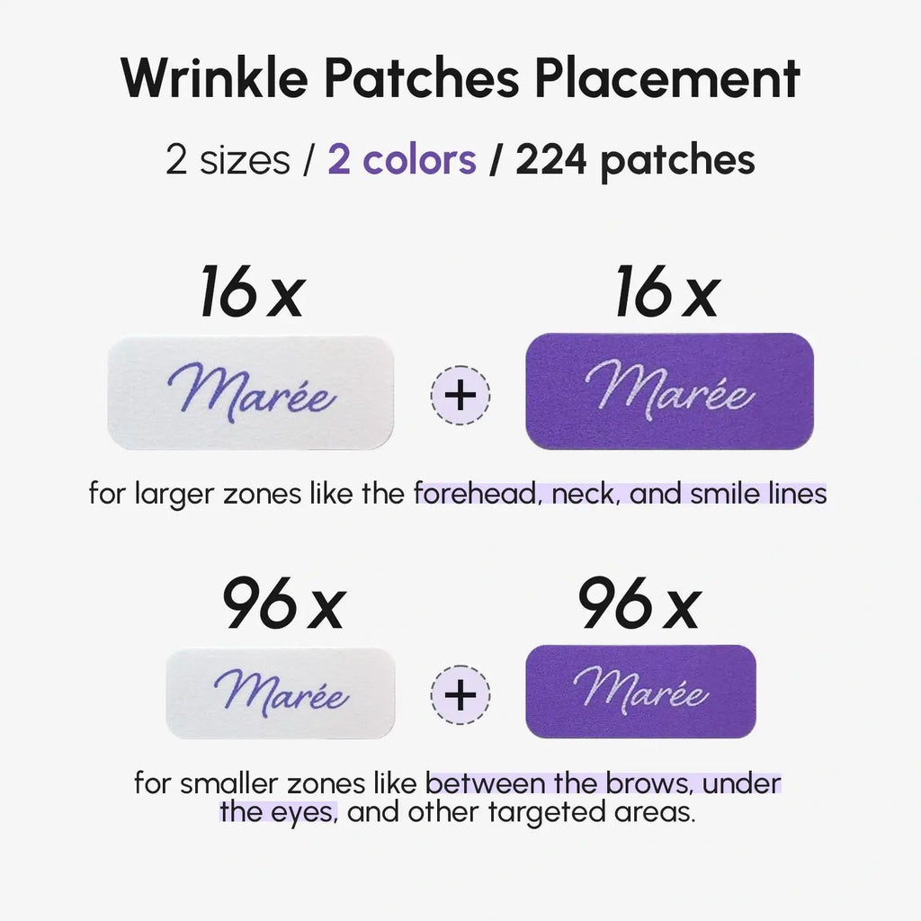 Anti-wrinkle Tape Patches